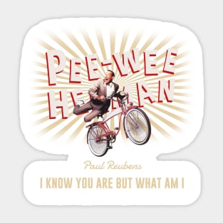 Pee Wee Herman Sticker